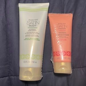 Brand new!!! Mary Kay lotion set. Satin Body and Satin Hands
